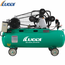 Compressor de ar móvel elétrico industrial conduzido correia do pistão de 4HP 380V 90L